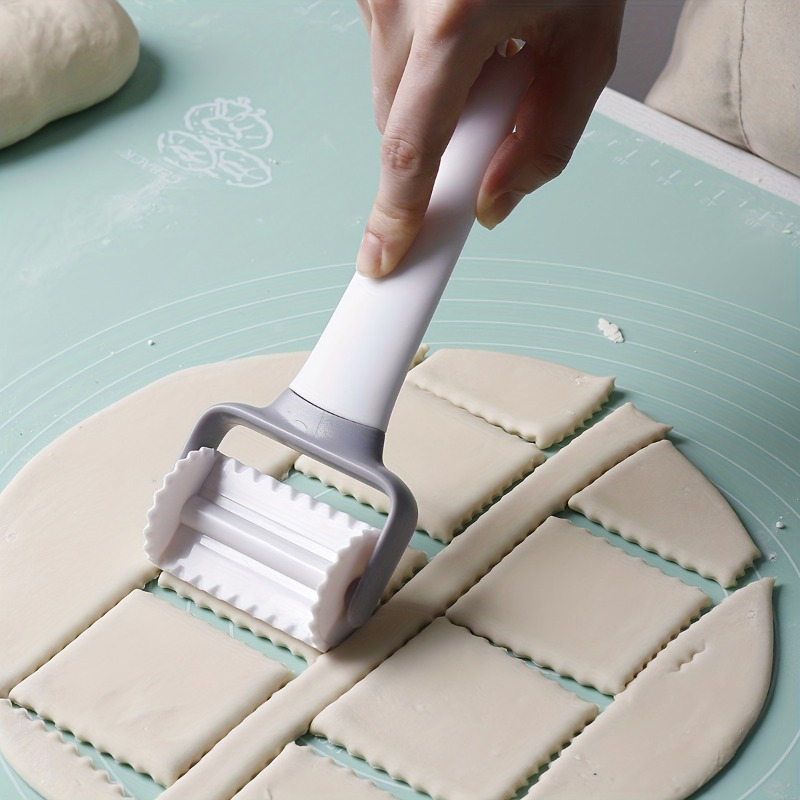 Kitchen Roller Baking - قطعة واحدة، قاطعة أسطوانة المعجنات، قاطعة