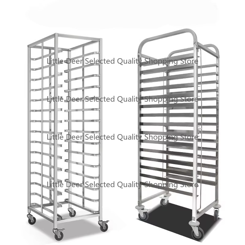Kitchen Baking Cart - 6 10 15 16 طبقات الفولاذ