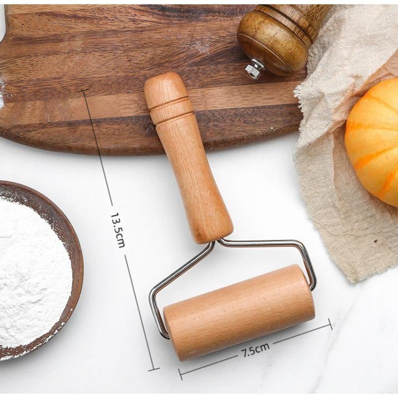 شوبك خشبي لفرد العجين والبيتزا - مراجعة Kitchen Roller Baking وسعره