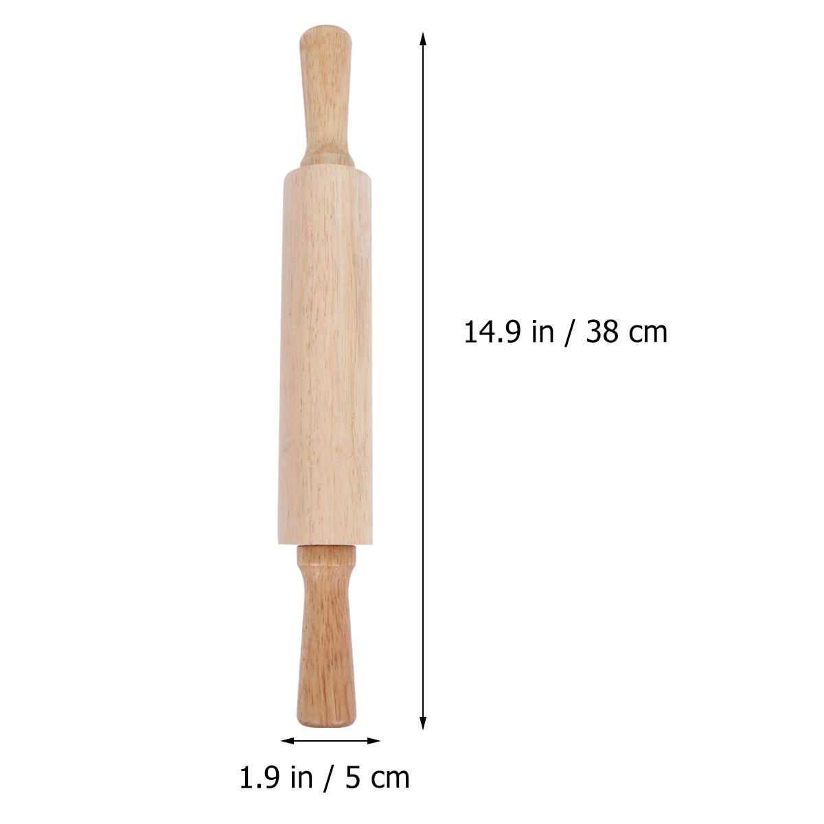 عجلة لف العجين المصنوعة من خشب - مراجعة Kitchen Roller Baking وسعره
