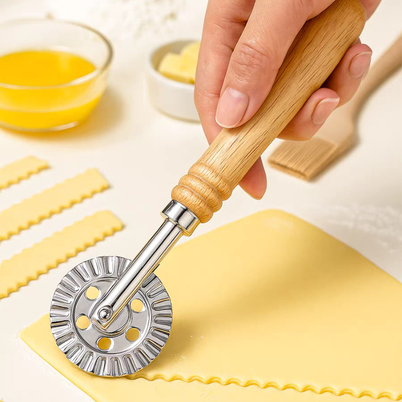 المعجنات عجلة القاطع جولة البي - مراجعة Kitchen Roller Baking وسعره