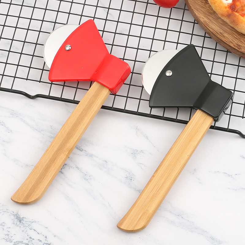 قطاعة بيتزا خشبية على شكل فأس، - مراجعة Kitchen Roller Baking وسعره