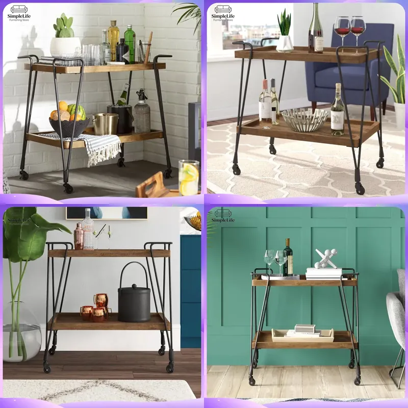 عربة مطبخ بعجلات، عربة متحركة  - مراجعة Kitchen Baking Cart وسعره